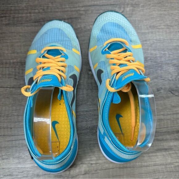 Nike~Women’s~Lunar Element Teal/Gold  Training Sneakers~Size 7 - Picture 5 of 8